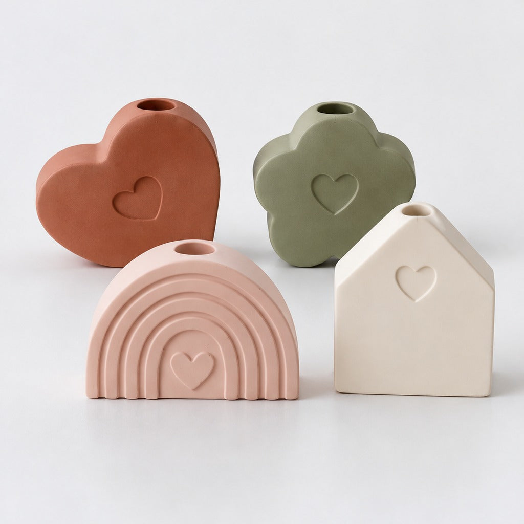 Stampo in silicone per mini vasetti per fiori secchi