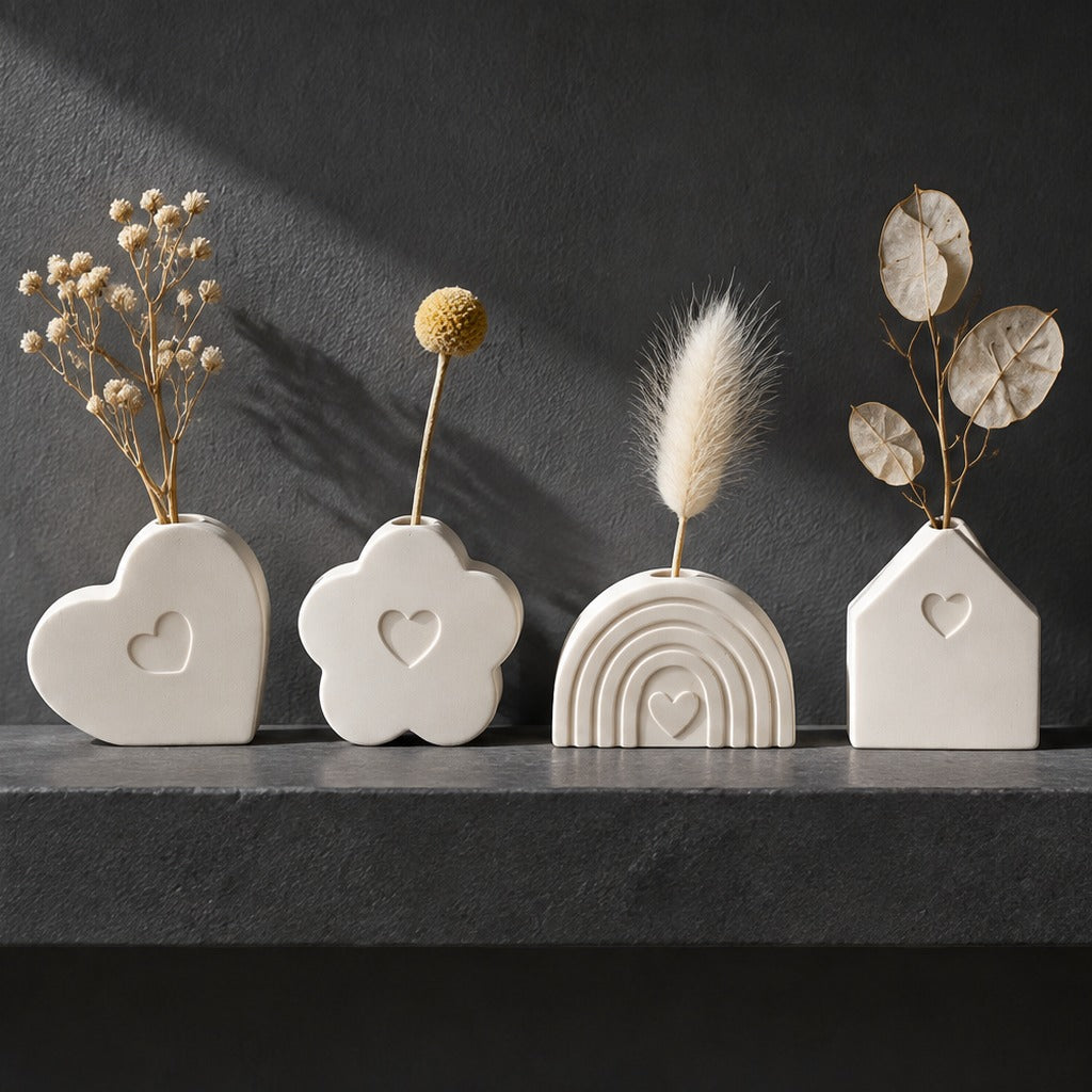 Stampo in silicone per mini vasetti per fiori secchi