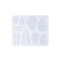 Stampo per orecchini in silicone 15x12x0,5cm