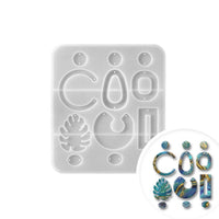 Stampo professionale in silicone Pentart - orecchini 1 pezzo