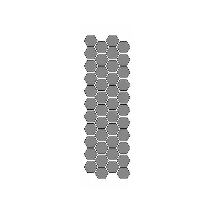 Stencil Honeycomb 13x40 cm