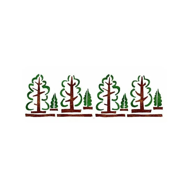 Stencil XL Forest 22x67 cm