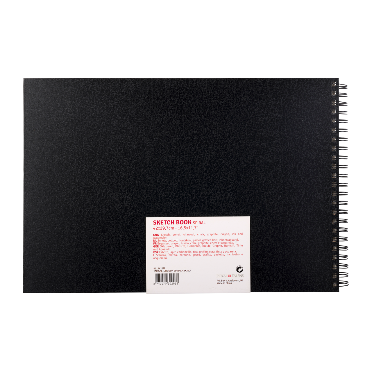 Blocco da schizzo Talens 30 x 42 cm, 110 g/m2, 30 fogli