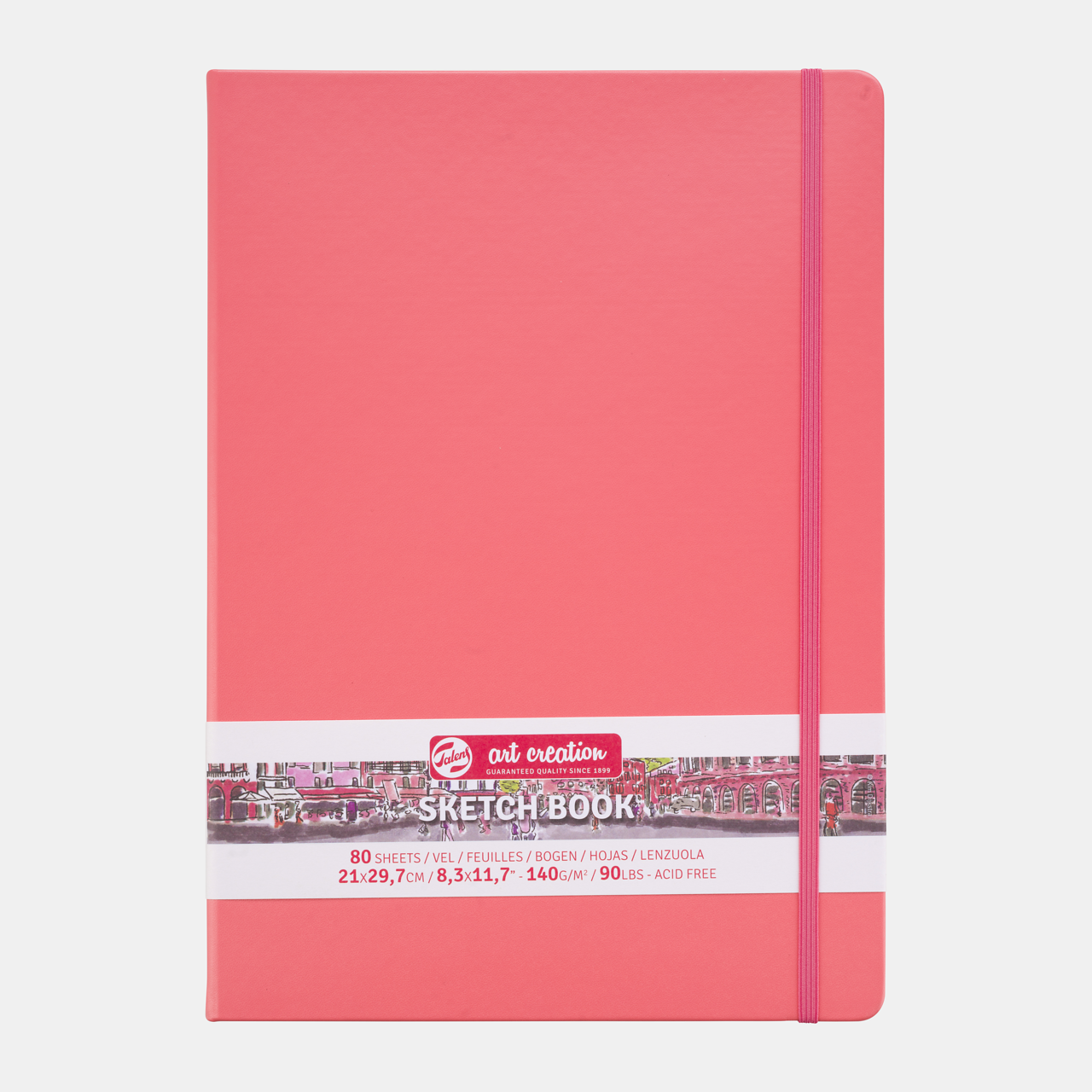 Blocco da disegno ROYAL TALENS Art Creation Coral 21 x 30 cm 140 g 80 fogli copertina rigida