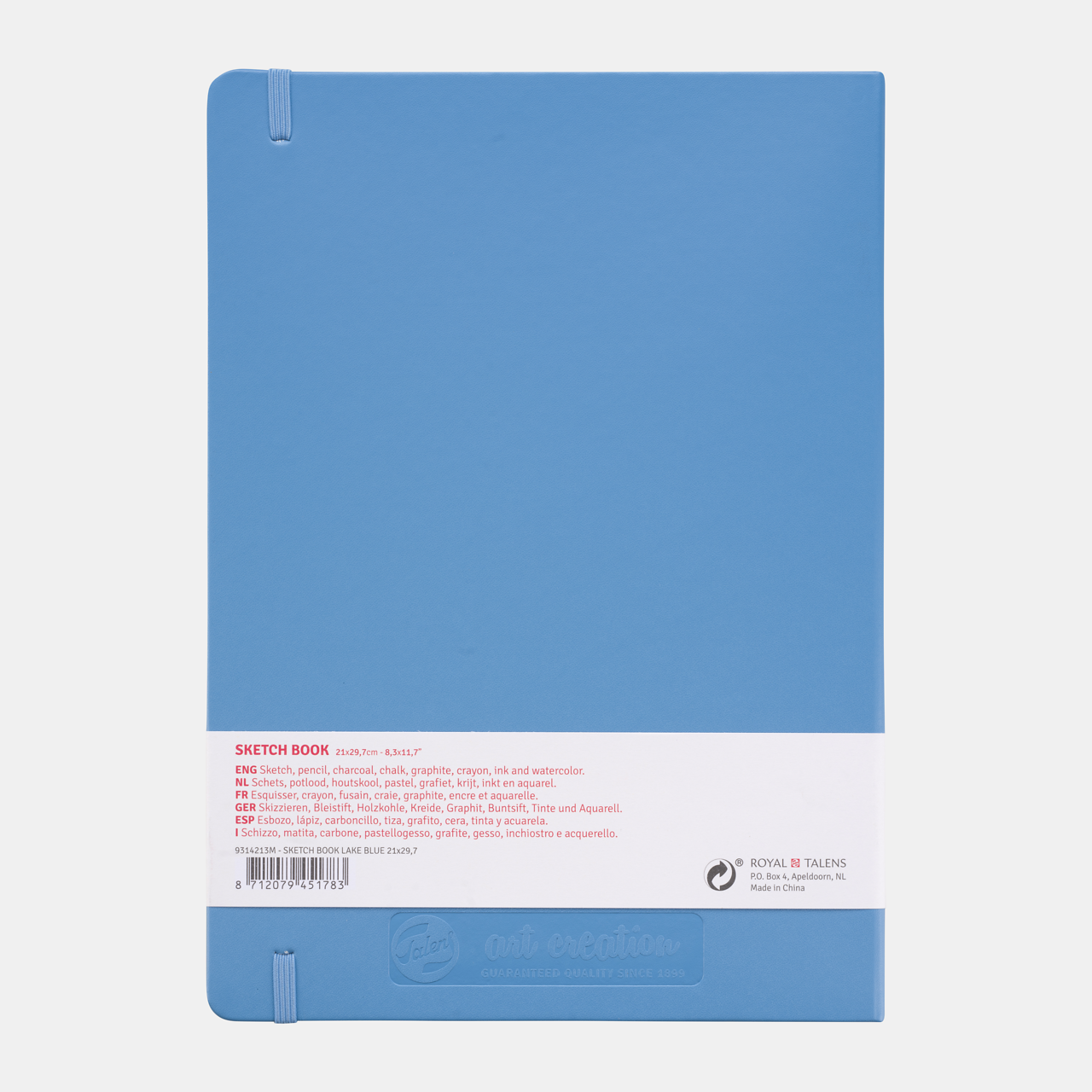 Blocco da disegno Talens Art Creation Light Blue 21 x 30 cm, 140 g, 80 fogli