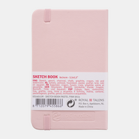 Taccuino da disegno ROYAL TALENS Art Creation Pastel Pink 9 x 14 cm, 140 g, 90 fogli, copertina rigida