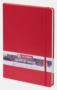 Blocco da disegno ROYAL TALENS Art Creation Red 21 x 29,7 cm 140 g 80 fogli copertina rigida