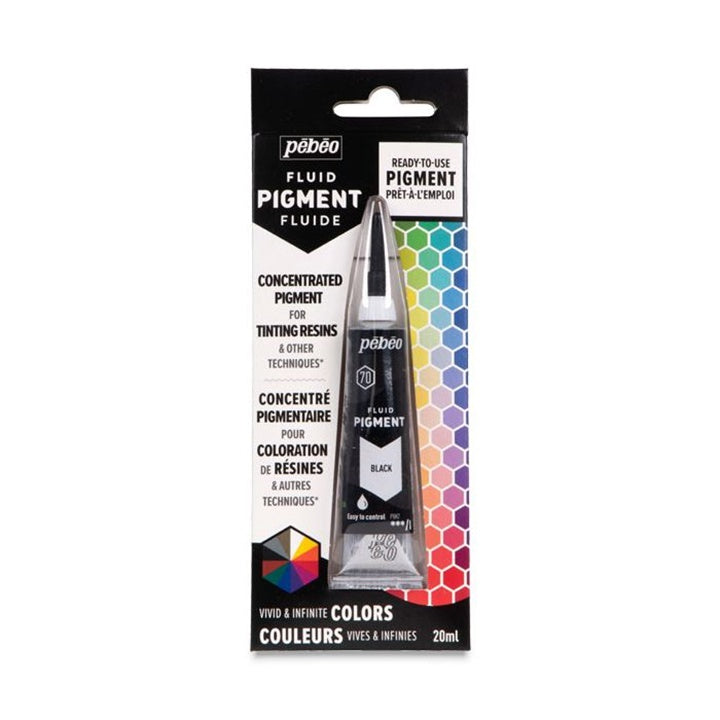 Pigmento liquido Pebeo 20 ml – black