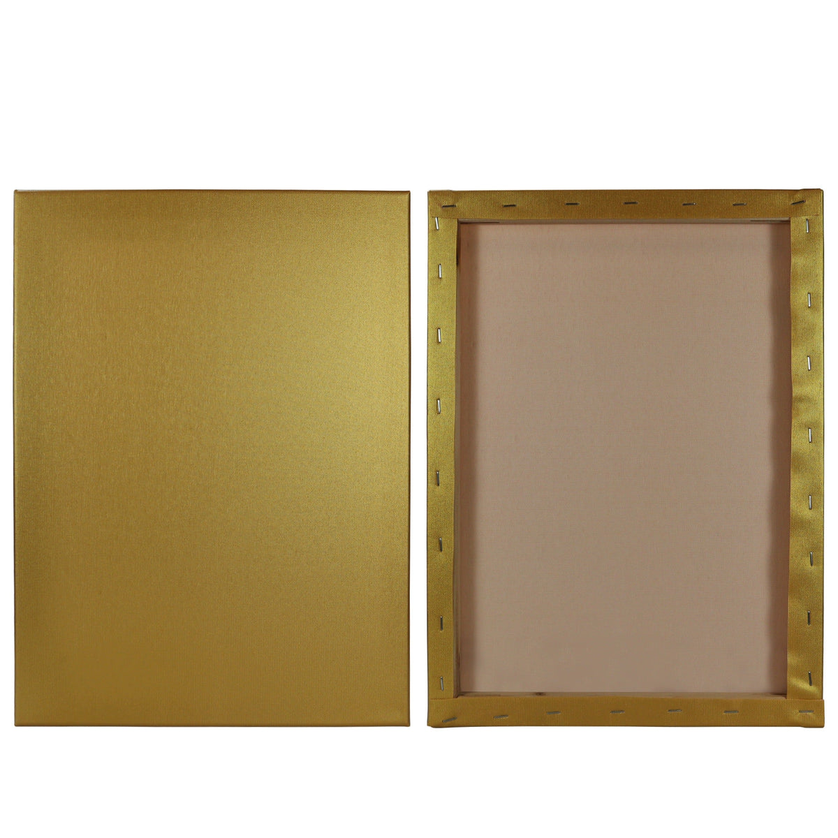 Tela metallizzata Phoenix dorata 30 x 40 cm