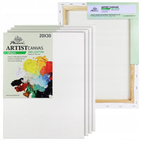 Tela per pittura con telaio Phoenix 20 x 30 cm – set da 5 pezzi