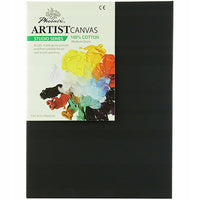 Tela per pittura con telaio Phoenix nera, 260 g/m² | 20 x 30–50 x 70 cm, scegli la misura