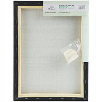 Tela per pittura con telaio Phoenix nera, 260 g/m² | 20 x 30–50 x 70 cm, scegli la misura