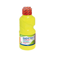 Tempera fluorescente GIOTTO Extra Quality Fluo 250 ml – giallo