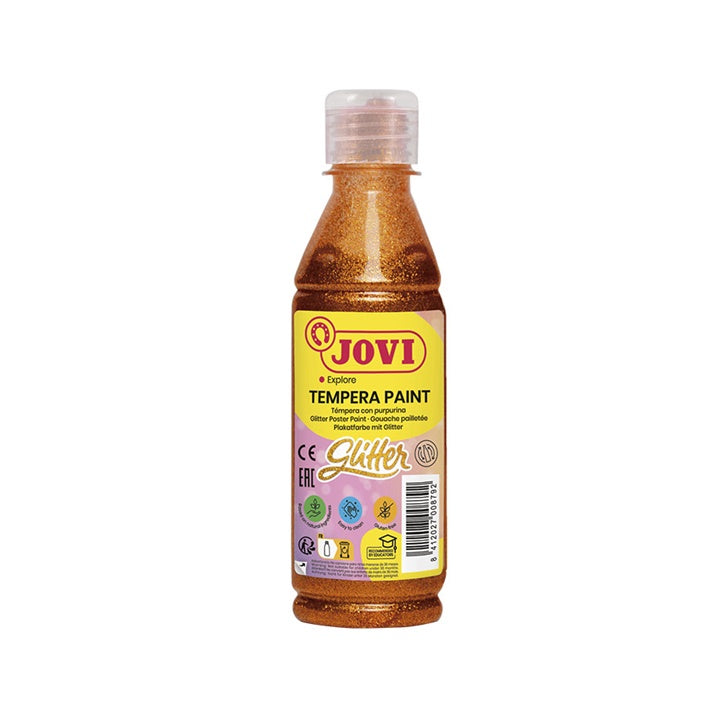 Tempera liquida glitterata JOVI 250 ml | colori diversi