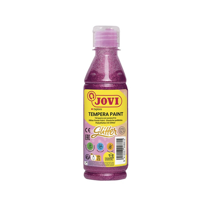 Tempera liquida glitterata JOVI 250 ml | colori diversi