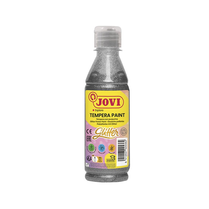 Tempera liquida glitterata JOVI 250 ml | colori diversi