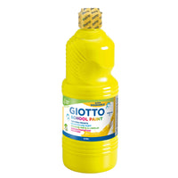 Tempera pronta all'uso GIOTTO School Paint 1000 ml – giallo