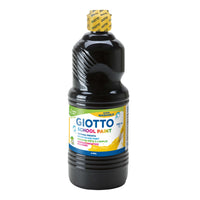 Tempera pronta all'uso GIOTTO School Paint 1000 ml – nero