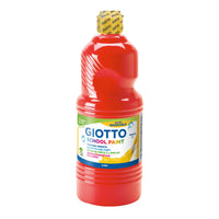 Tempera pronta all'uso GIOTTO School Paint 1000 ml – rosso