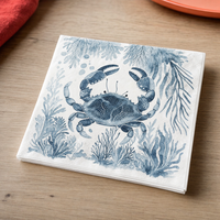 Tovaglioli per decoupage con creature marine – granchio