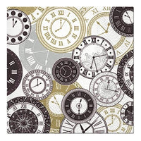 Tovaglioli per DECOUPAGE Twelve oclock 1 pezzo
