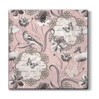 Tovagliolo per decoupage - Fiori vittoriani - 1 pz