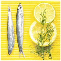 Tovagliolo per decoupage Fish - 1 pz