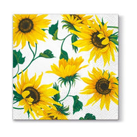 Tovagliolo per decoupage - Girasole - 1 pz