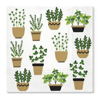 Tovagliolo per decoupage Herbs in Pot - 1 pezzo