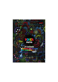 Pastelli a cera Posca KPA-100 24C, set, colori assortiti