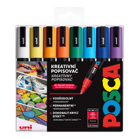 Posca set di pennarelli PC-5M, 1,8 – 2,5 mm, colori assortiti (16 pz.)