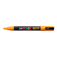 Pennarello Posca PC-3M – 0,9 - 1,3 mm, giallo brillante (3)
