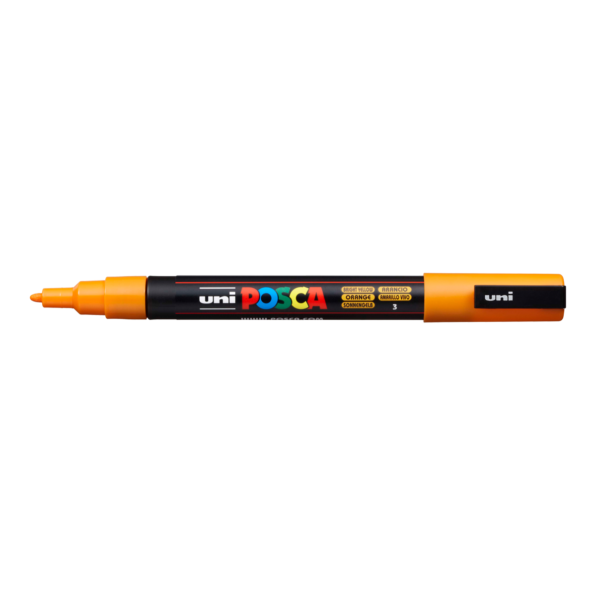 Pennarello Posca PC-3M – 0,9 - 1,3 mm, giallo brillante (3)