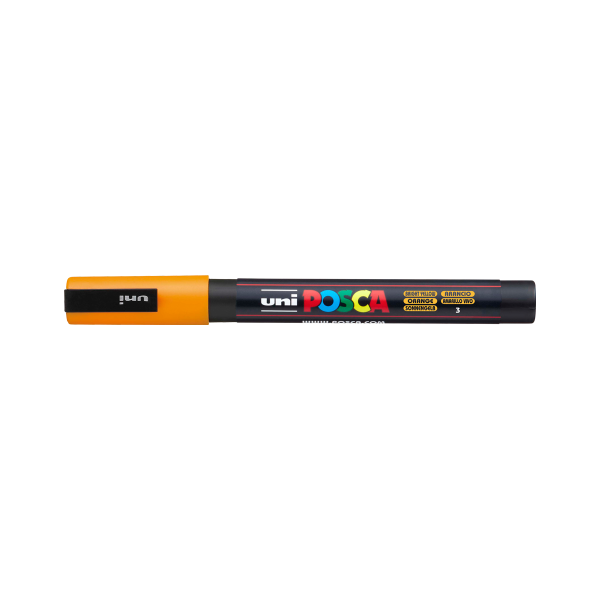 Pennarello Posca PC-3M – 0,9 - 1,3 mm, giallo brillante (3)