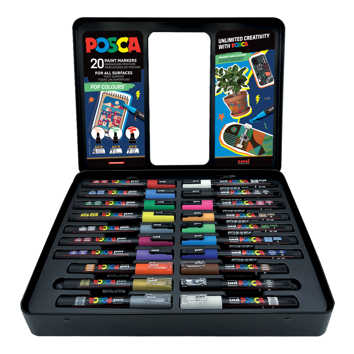 Posca set di pennarelli mix