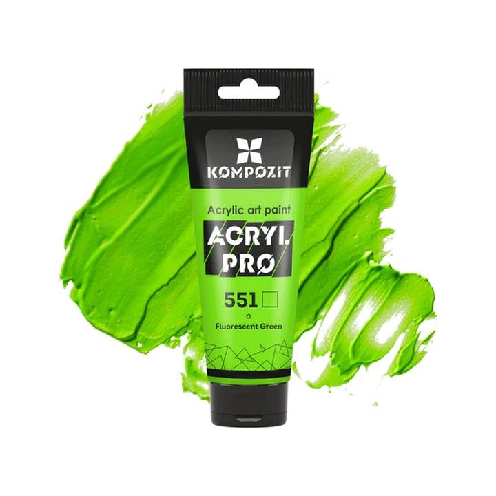 Vernice acrilica fluorescente ACRYL PRO ART Composite 75 ml | diverse tonalità