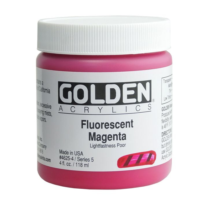 Vernice acrilica fluorescente GOLDEN Heavy Body | Vari colori