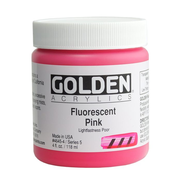 Vernice acrilica fluorescente GOLDEN Heavy Body | Vari colori