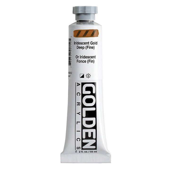 Vernice acrilica iridescente GOLDEN Heavy Body | Vari colori