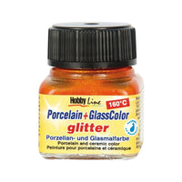 Vernice glitterata per porcellana e vetro 20 ml | Varie tonalità