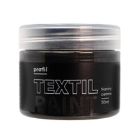 Vernice metallizzata Profil per tessuti scuri 50 ml | varie tonalità - 05 - onice