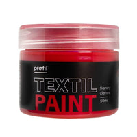 Vernice metallizzata Profil per tessuti scuri 50 ml | varie tonalità - 09 - rubino