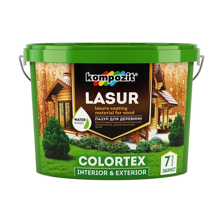 Vernice per legno  KOMPOZIT COLORTEX 0,9 l | varie tonalità