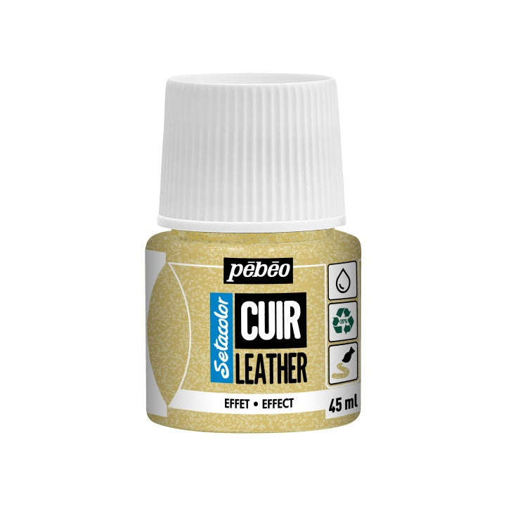 Vernice per pelle Pebeo Setacolor effect 45 ml | colori diversi