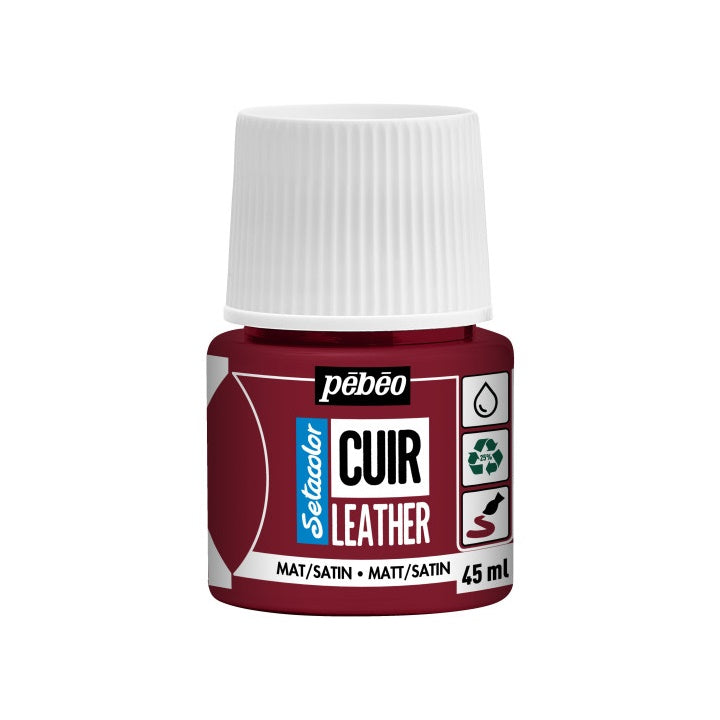 Vernice per pelle Pebeo Setacolor matt/satin 45 ml | colori diversi