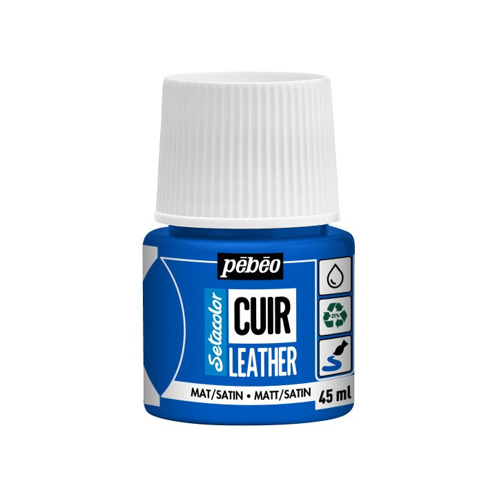 Vernice per pelle Pebeo Setacolor matt/satin 45 ml | colori diversi