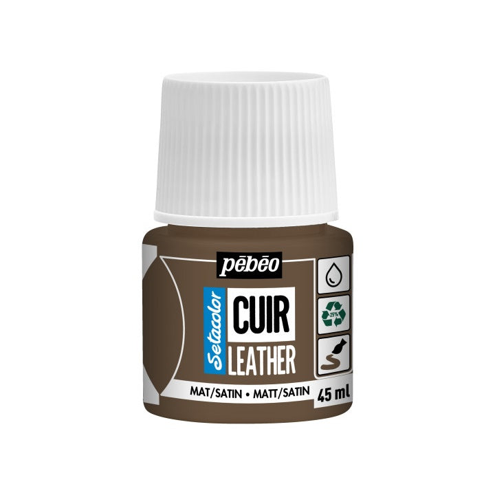 Vernice per pelle Pebeo Setacolor matt/satin 45 ml | colori diversi