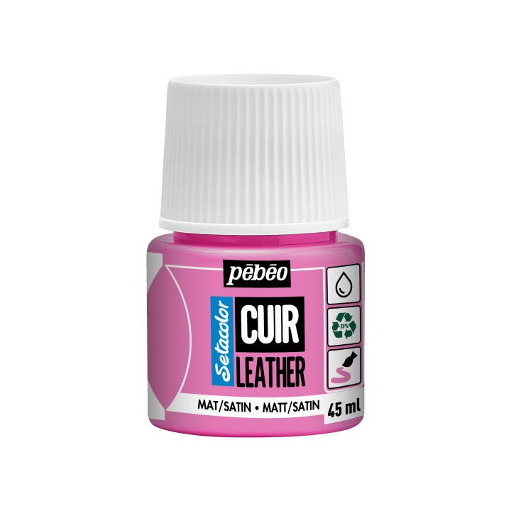 Vernice per pelle Pebeo Setacolor matt/satin 45 ml | colori diversi