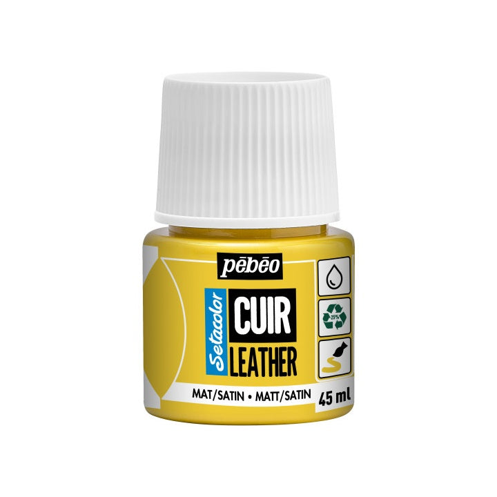 Vernice per pelle Pebeo Setacolor matt/satin 45 ml | colori diversi
