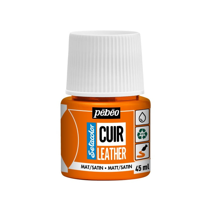 Vernice per pelle Pebeo Setacolor matt/satin 45 ml | colori diversi